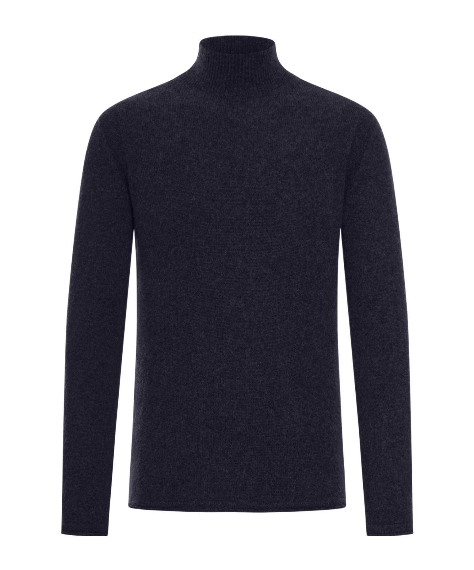 Roberto Collina Turtleneck Long-sleeved Sweater In Black