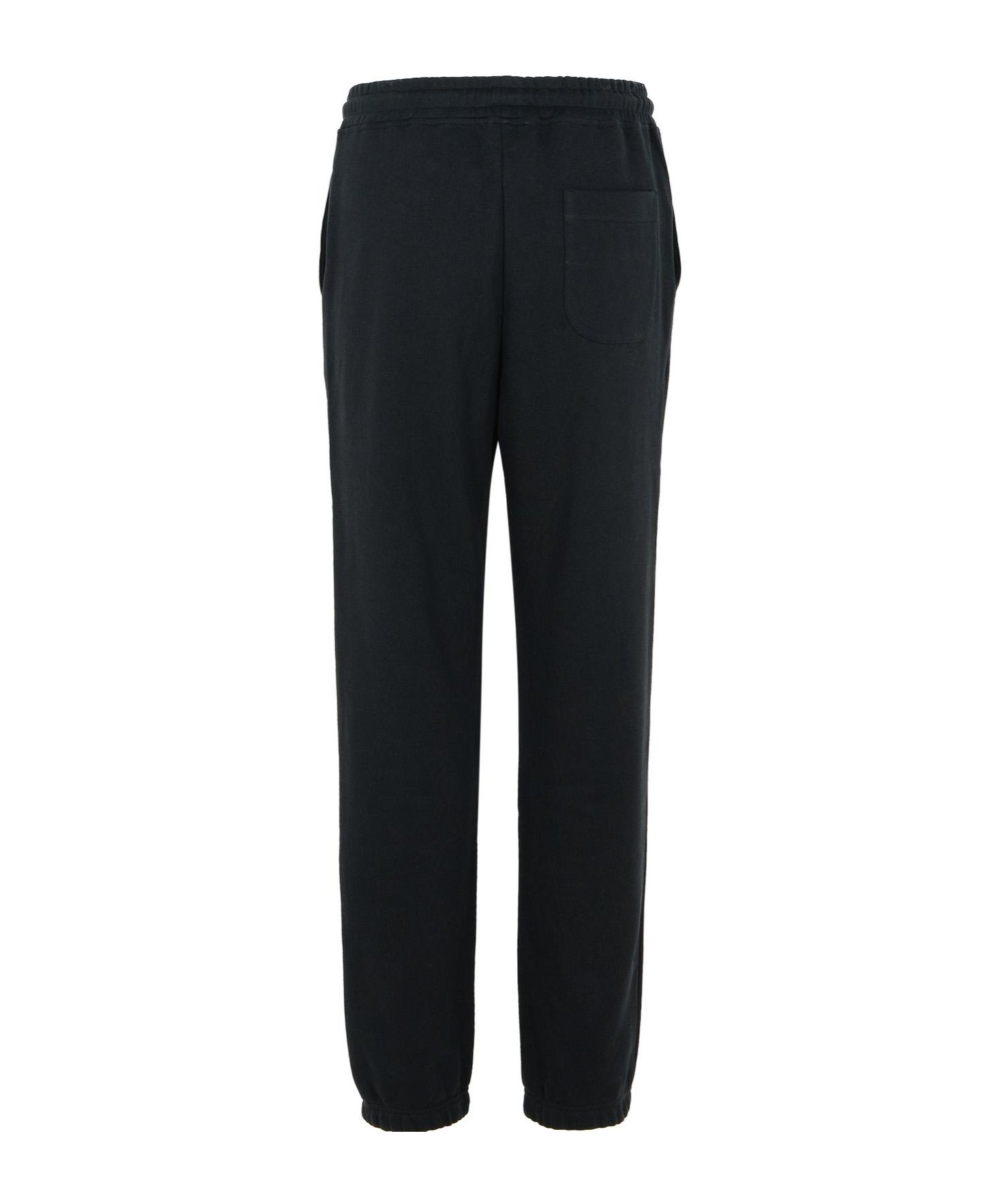 Moschino Drawcord Elastic Waist Sweatpants In Black