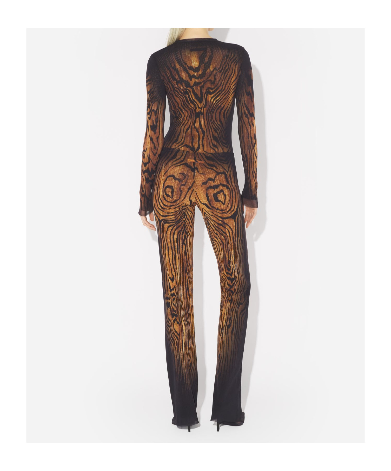 Jean Paul Gaultier Tiger Stripes-print Elastic-waist Trousers