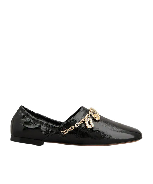 Roger Vivier Slippers In Patent Leather In Black