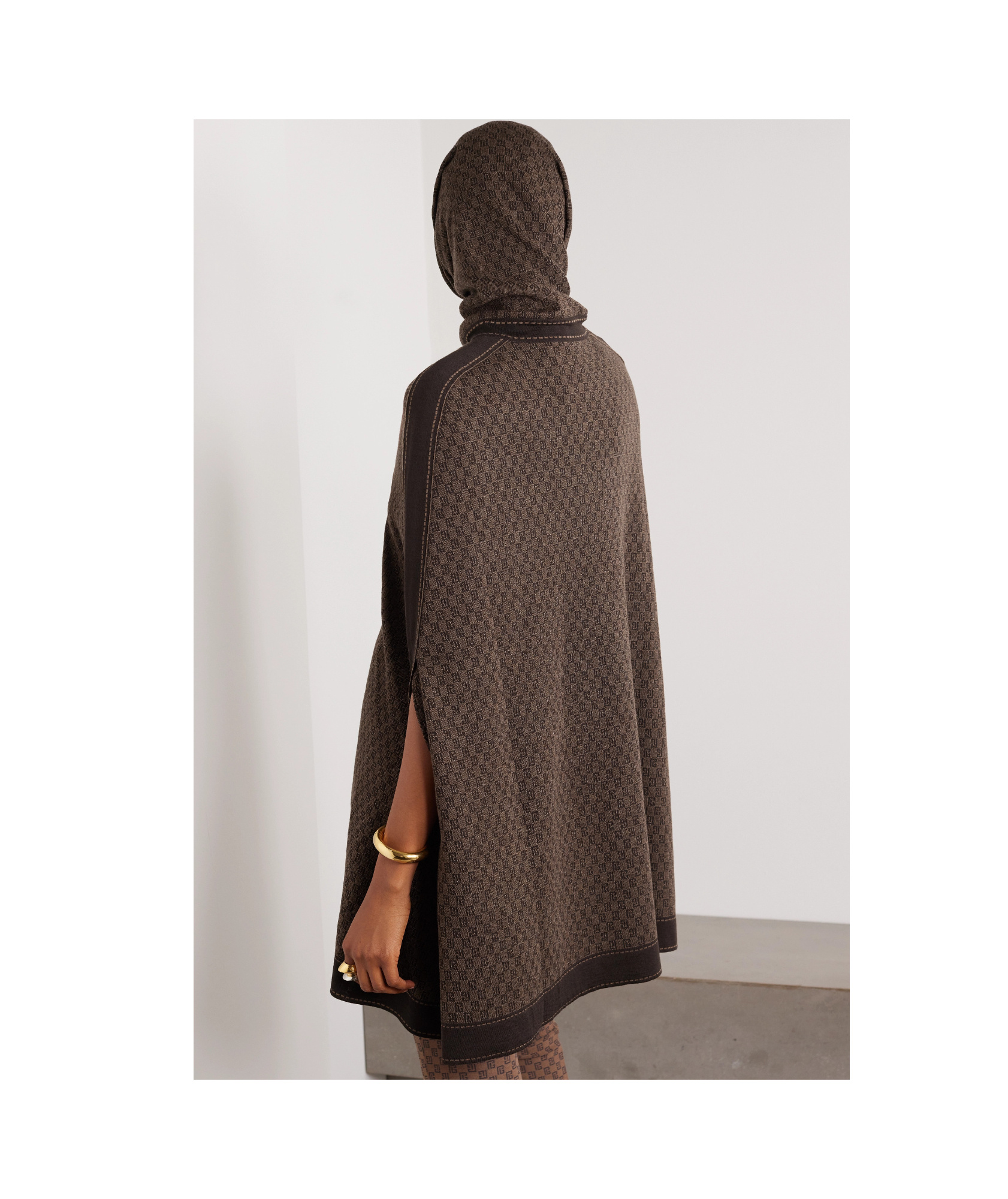 Balmain Cloak Sweater In Black