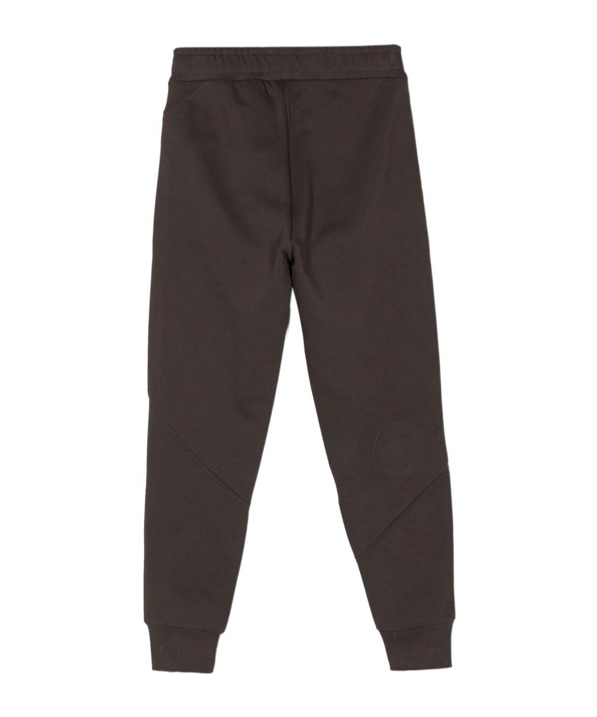 Emporio Armani Logo-embossed Panelled Track Pants In Black