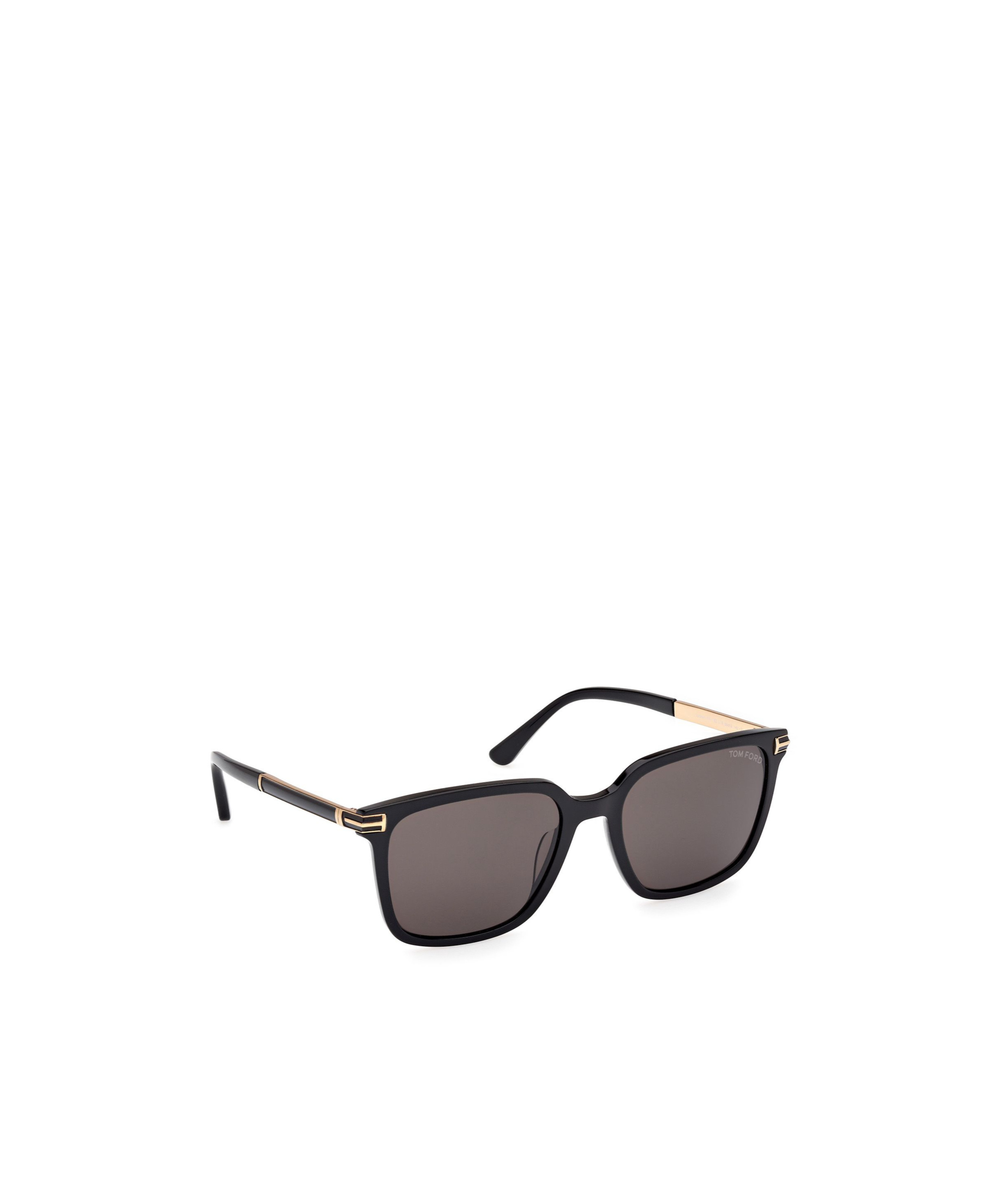 Tom Ford Rectangular Sunglasses In Gray