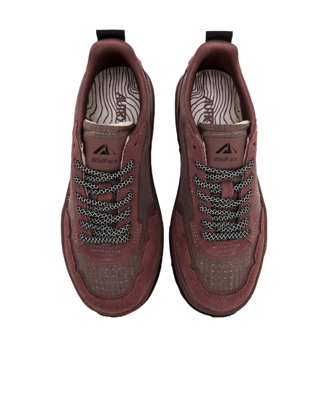 Autry Strap-up Round-head Sneakers In Black