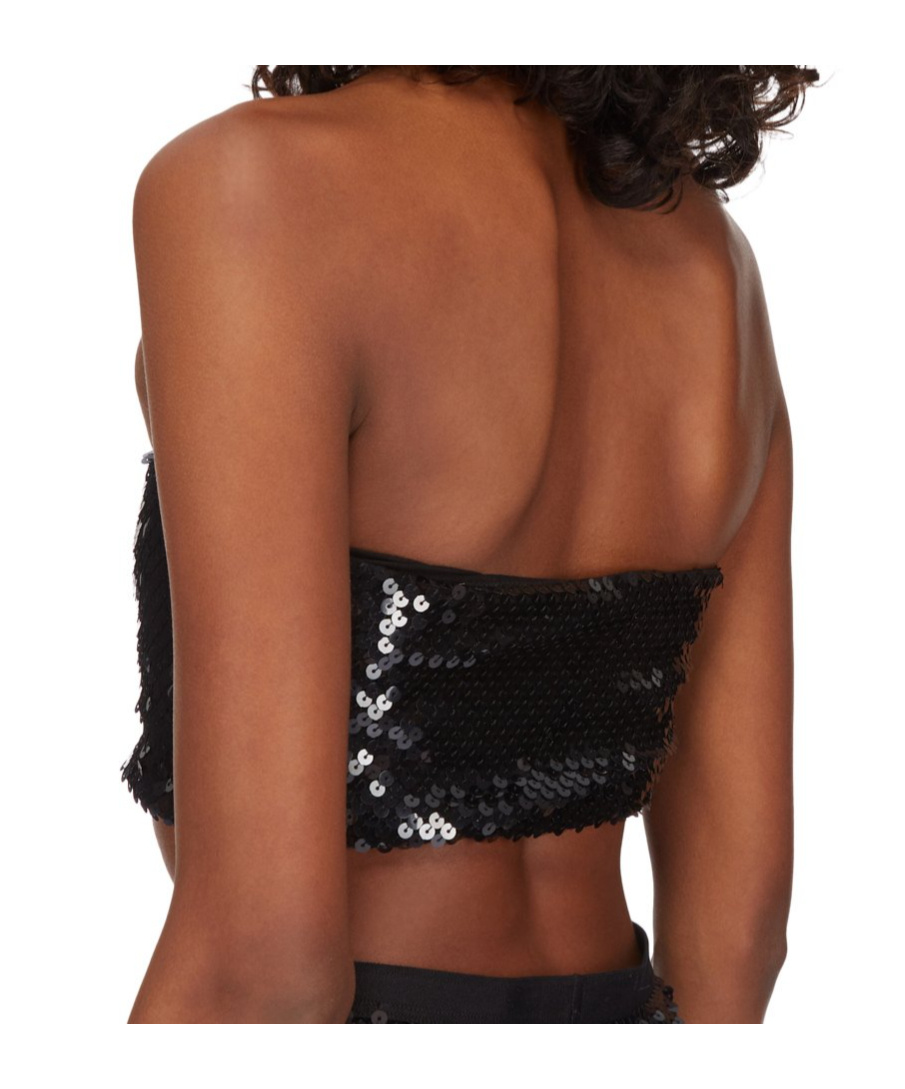 Rick Owens Sequinned Bandeau Top