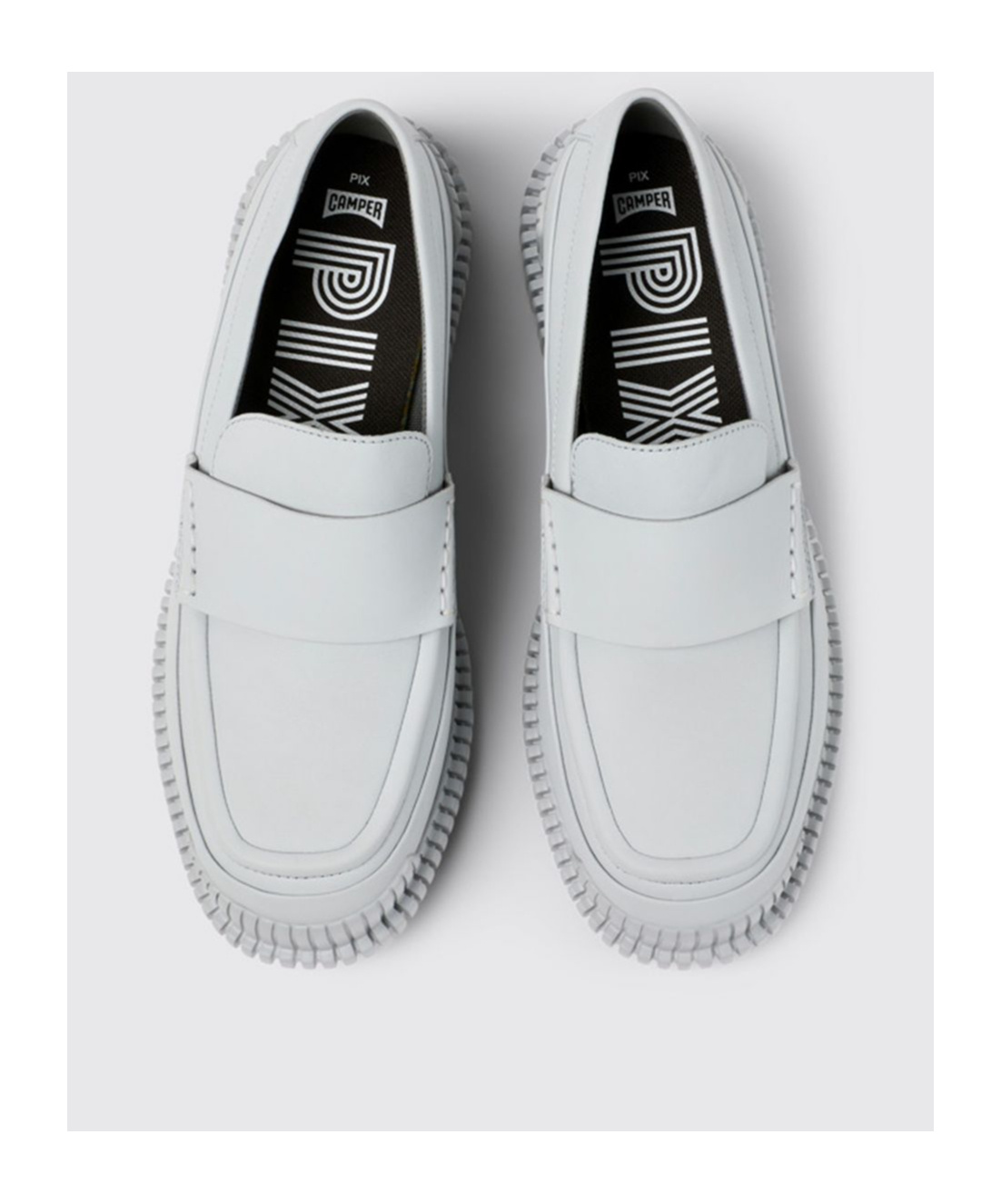 Camper Loafers  Woman Color Grey In White