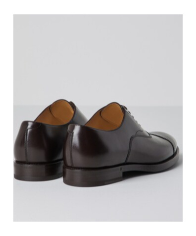 Brunello Cucinelli Classic Oxford Shoes In Black