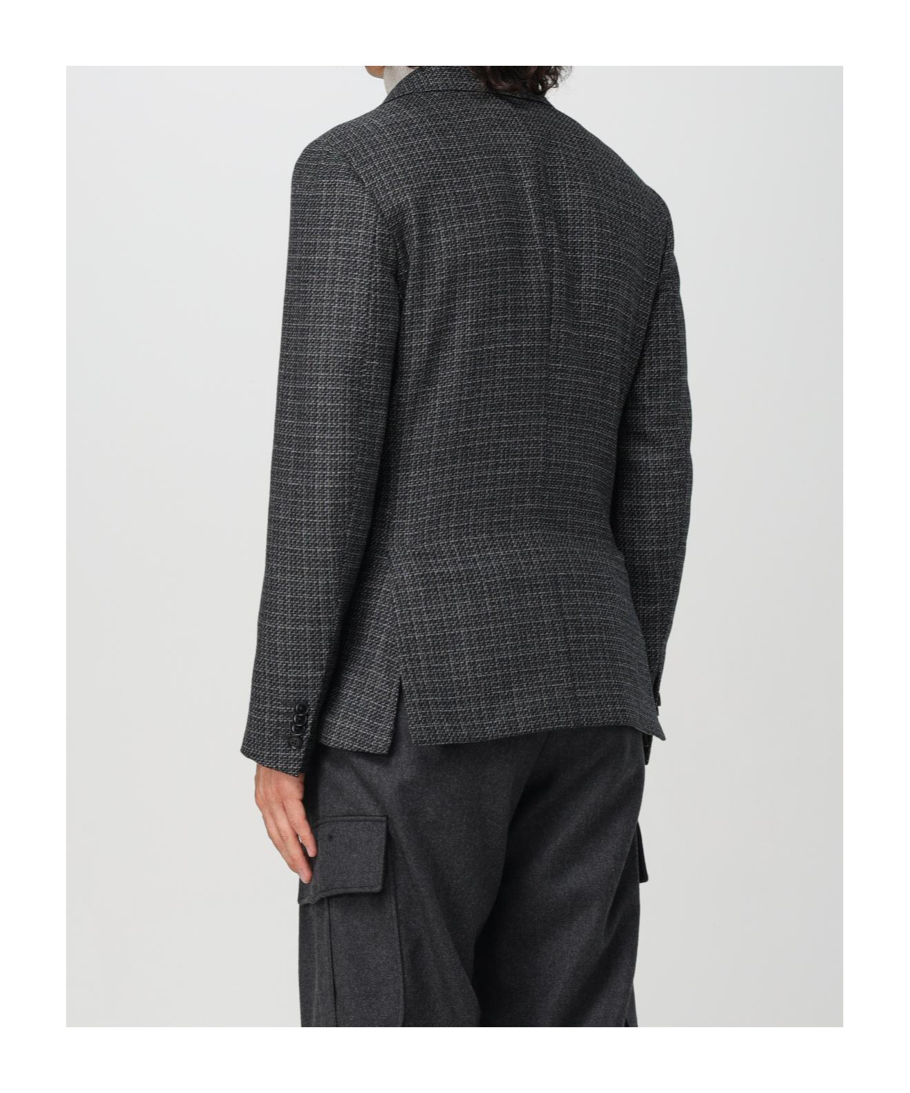 ZEGNA LONG-SLEEVED SUIT COAT