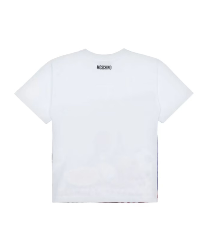 Moschino Italian Inspiration T-shirt In White