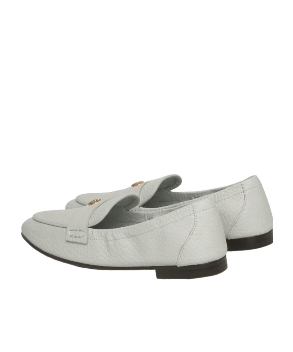 Tory Burch Ballet Loafer Shoes In White