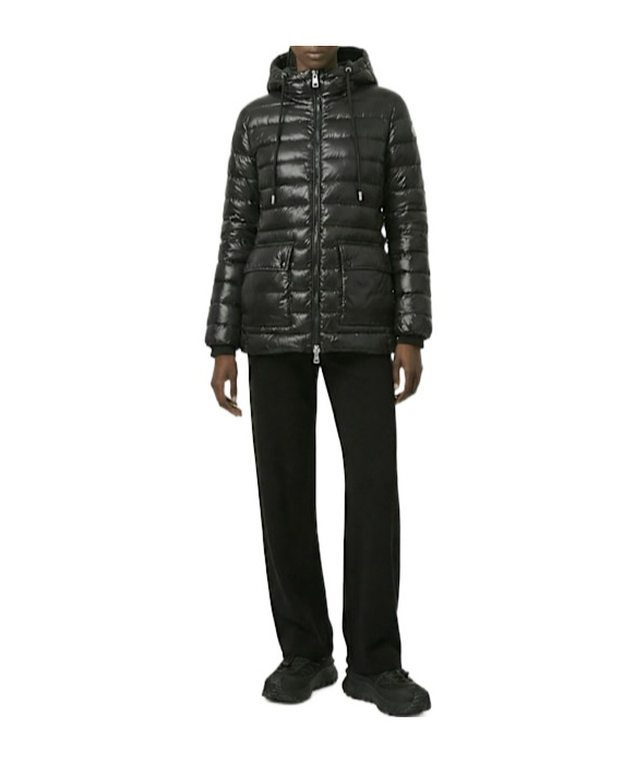 Moncler Down Jacket In Black