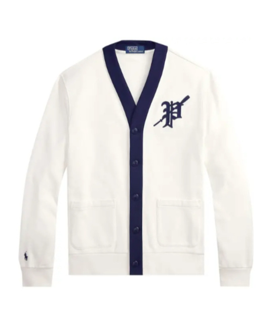 Polo Ralph Lauren Logo-patch Button-fastening Cardigan In White