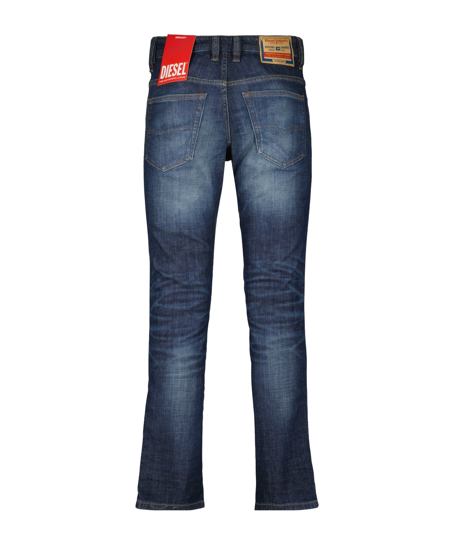 Diesel 1993 D-vyl Faded Jeans In Blue