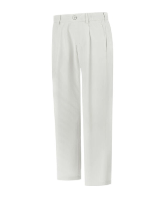 Herno Cotton Feel Trousers With Drawstring In White