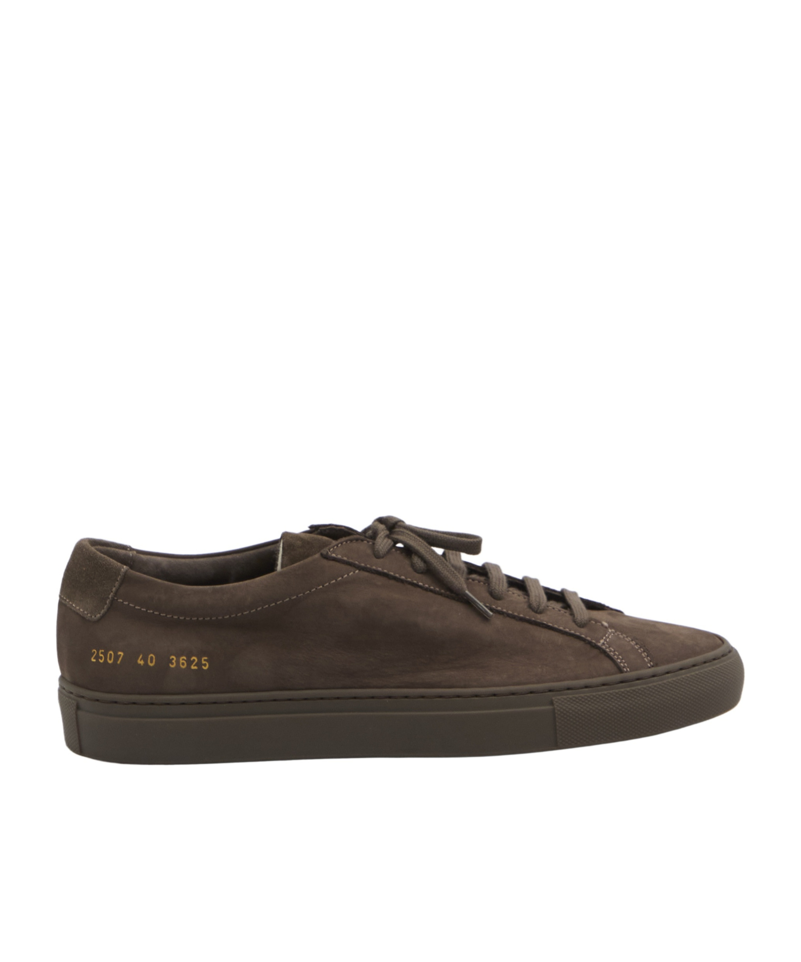 Common Projects Suede-leather Low-top Sneakers In Brown