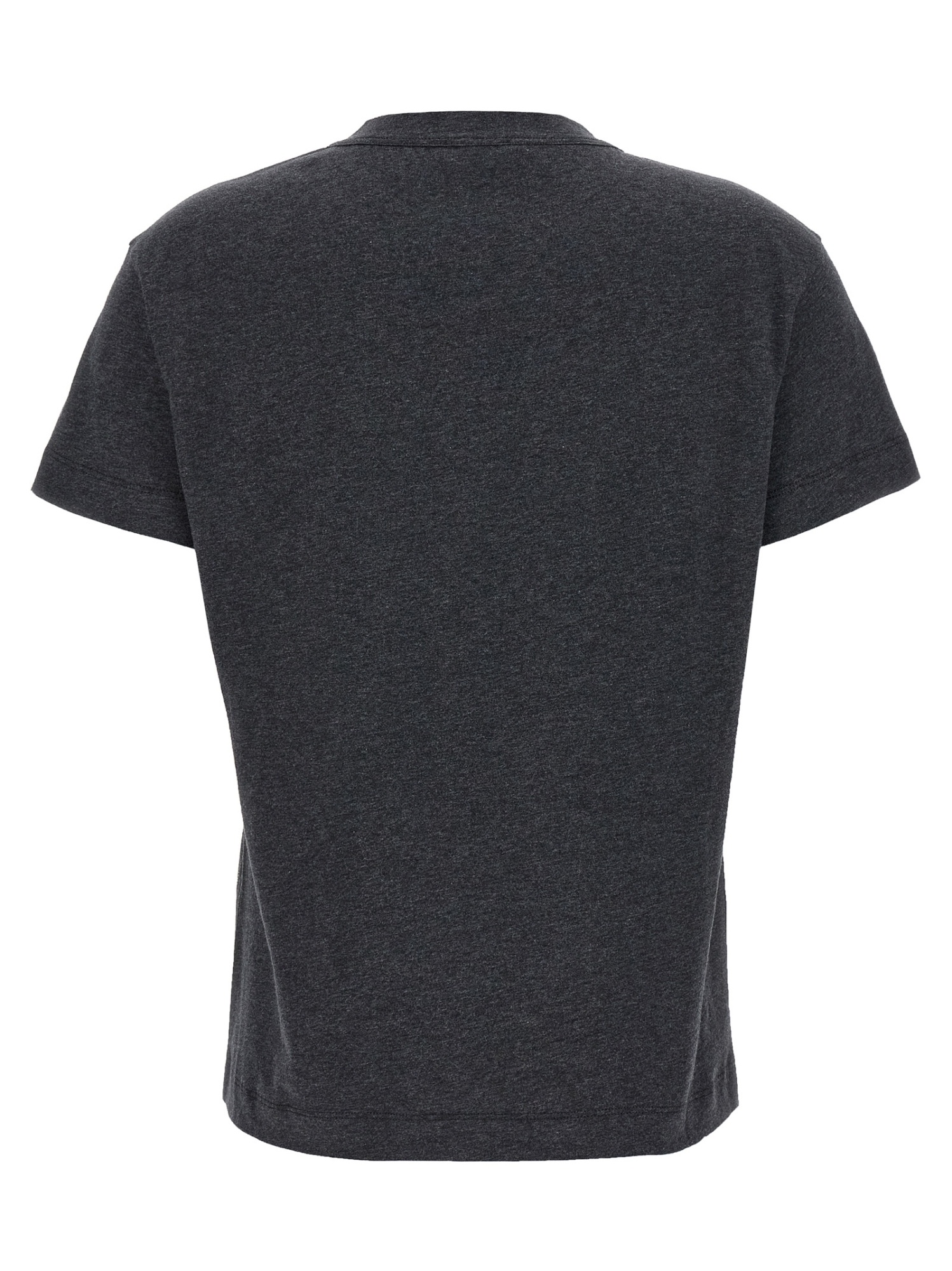 Brunello Cucinelli Striped Sequin Cotton Jersey Short-sleeve T-shirt