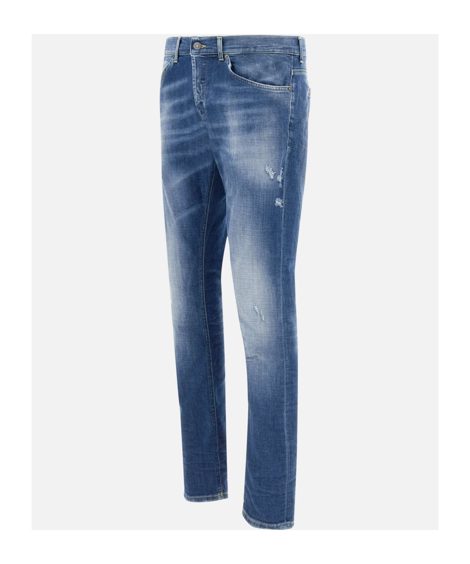 Dondup George Low-rise Skinny Jeans In Blue
