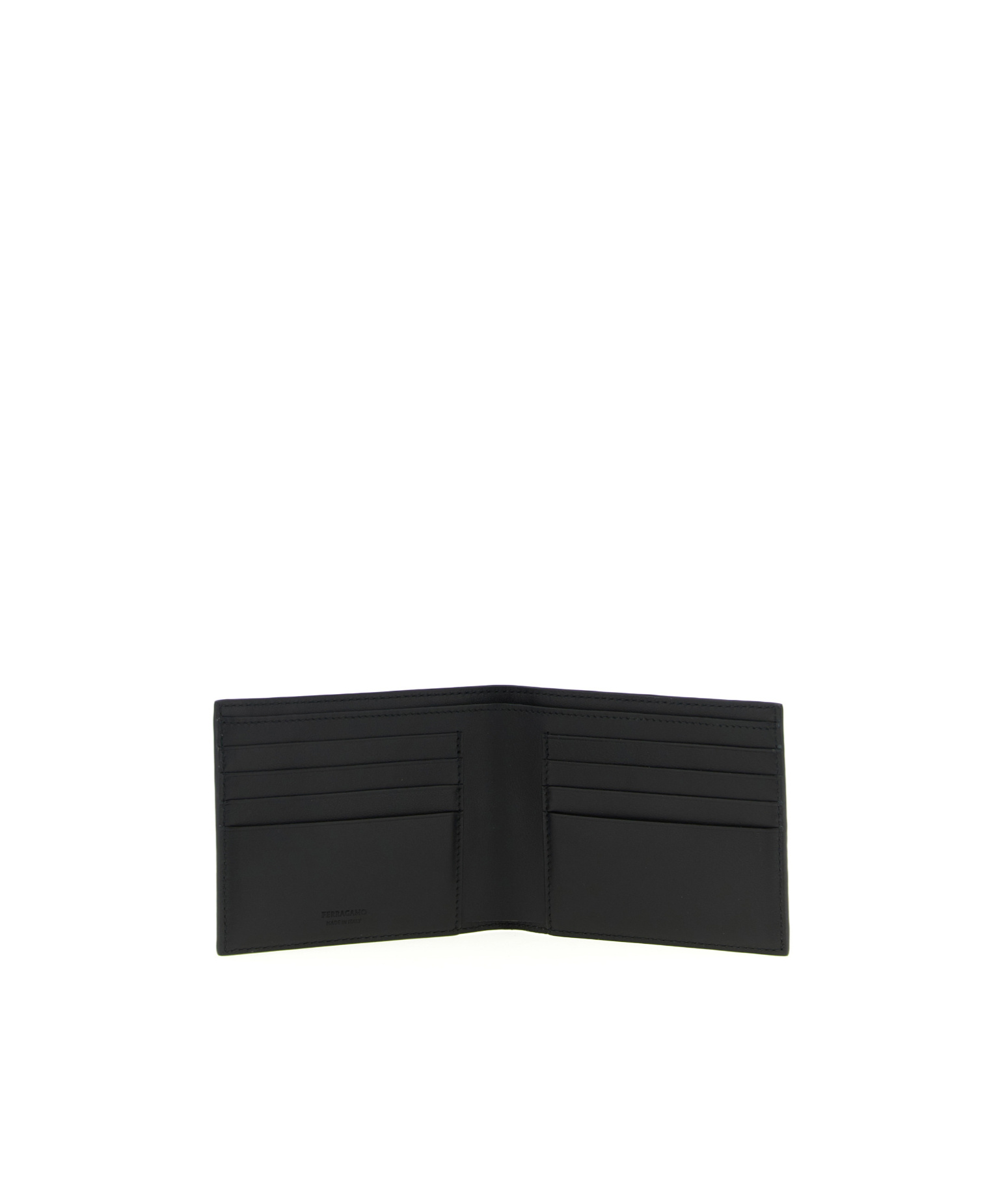 Ferragamo Gancini Wallet In Black
