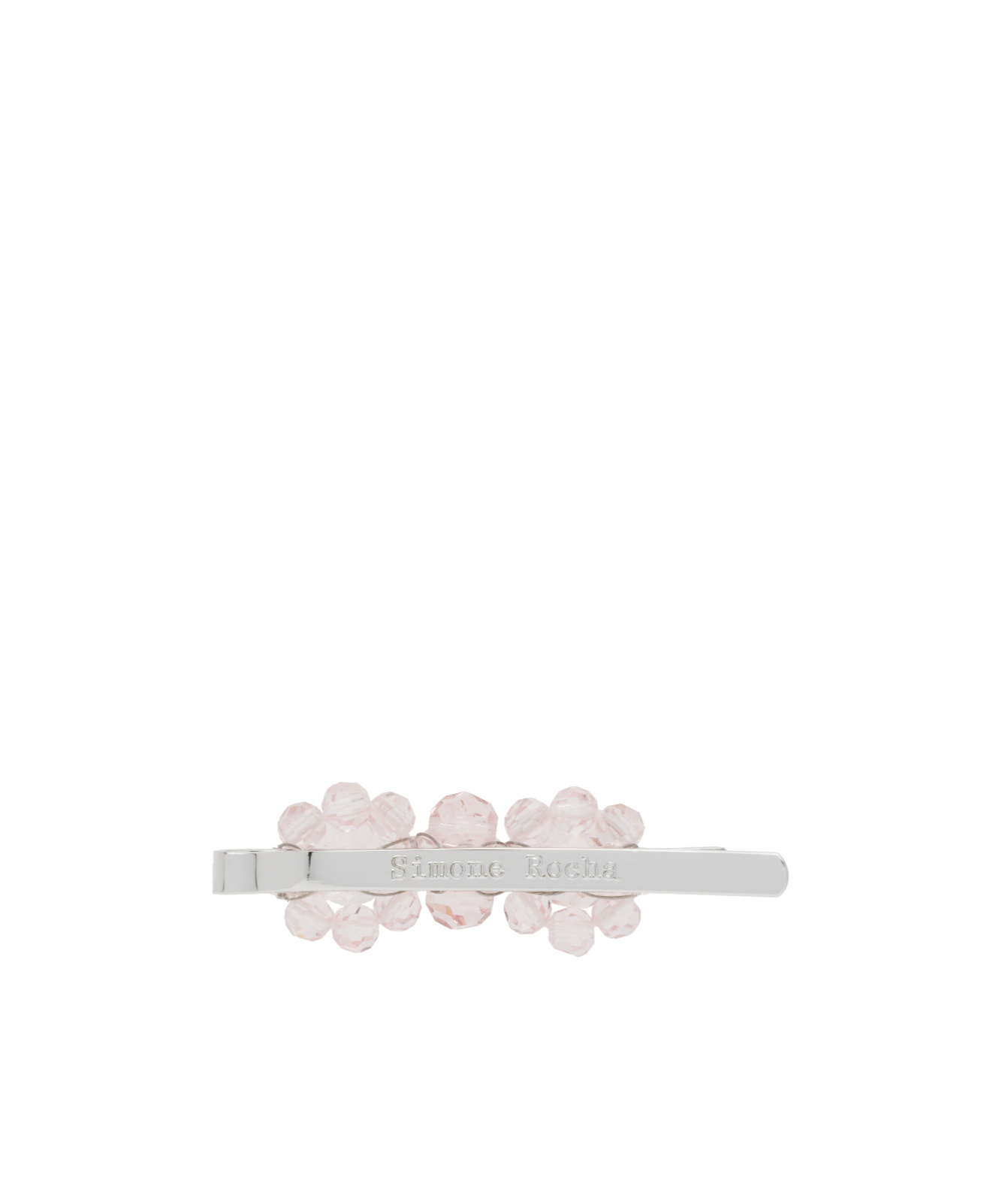 Simone Rocha Mini Flower Hair Clip In Pink