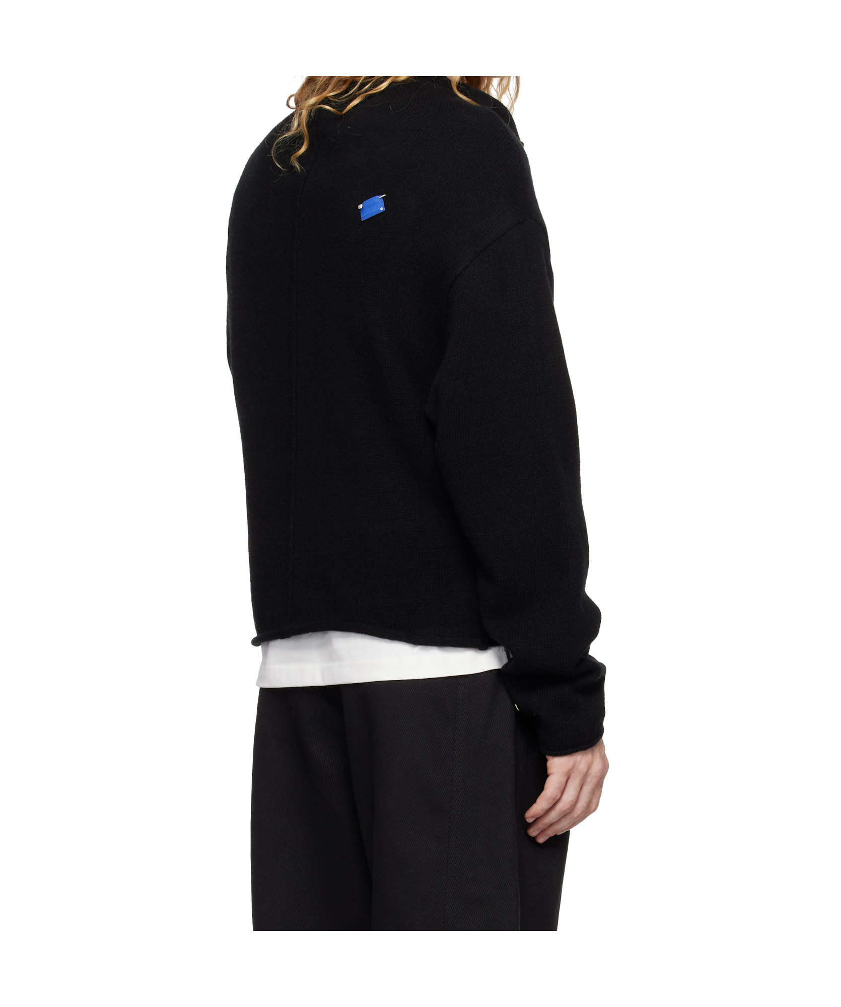 Ader Error Long-sleeved Cardigan In Black