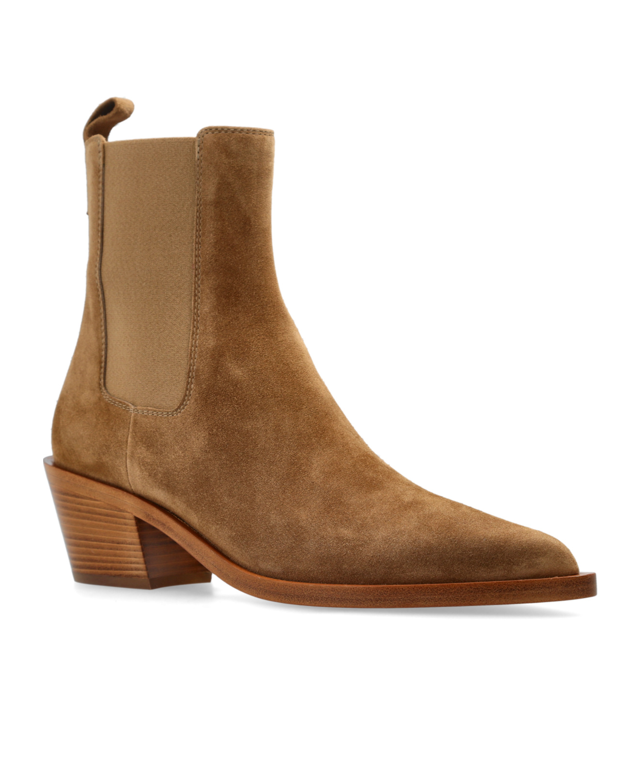Gianvito Rossi 45mm Wylie Boots In Brown