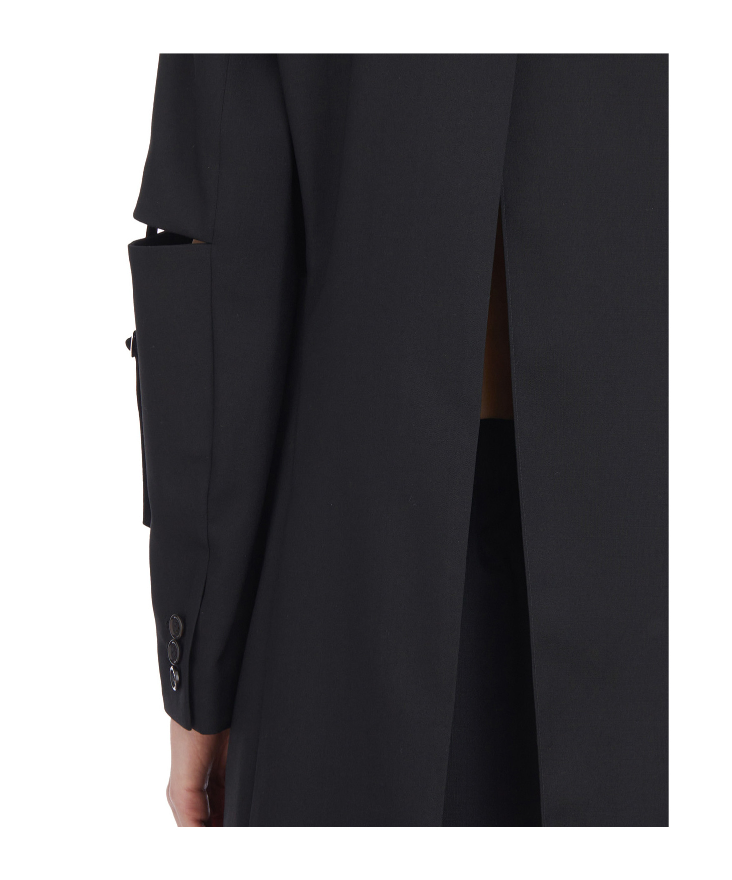 COMME DES GARÇONS JACKET WITH SHOULDER SPLITS