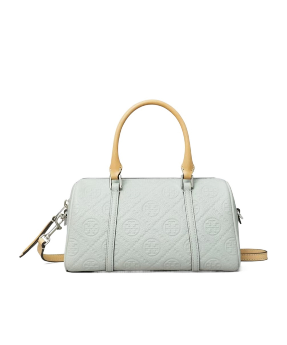 Tory Burch Mini T Monogram Tote Bag In White