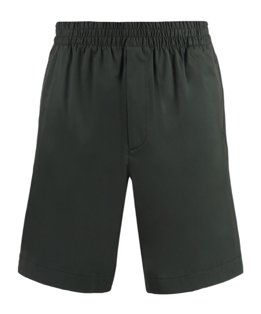 Bottega Veneta Elastic Waist Shorts In Black