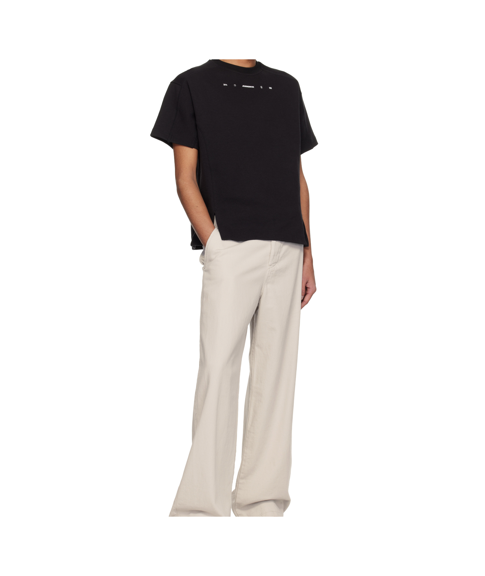 ADER ERROR BLACK 0103 T-SHIRT