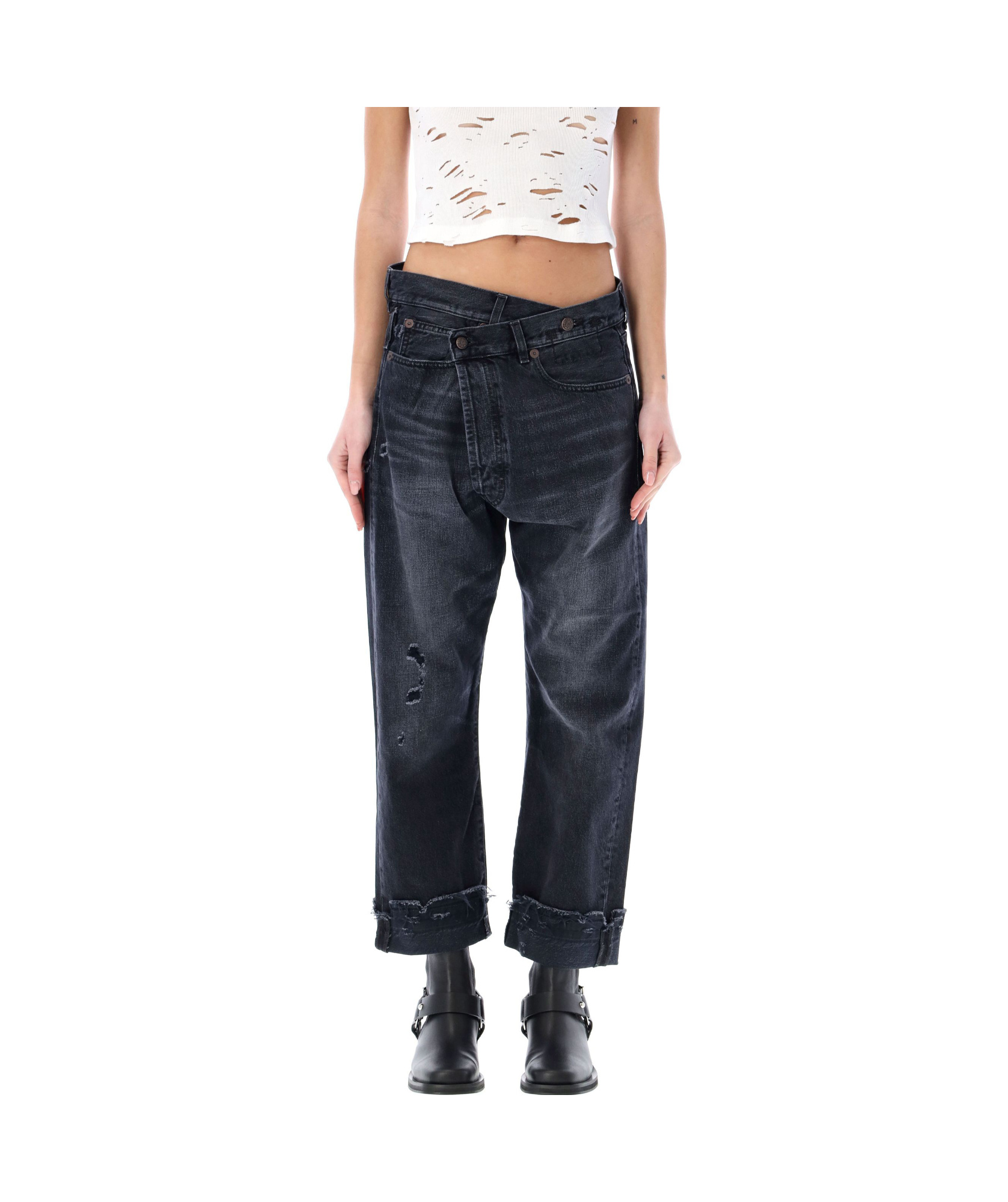 R13 Casual Jeans In Black