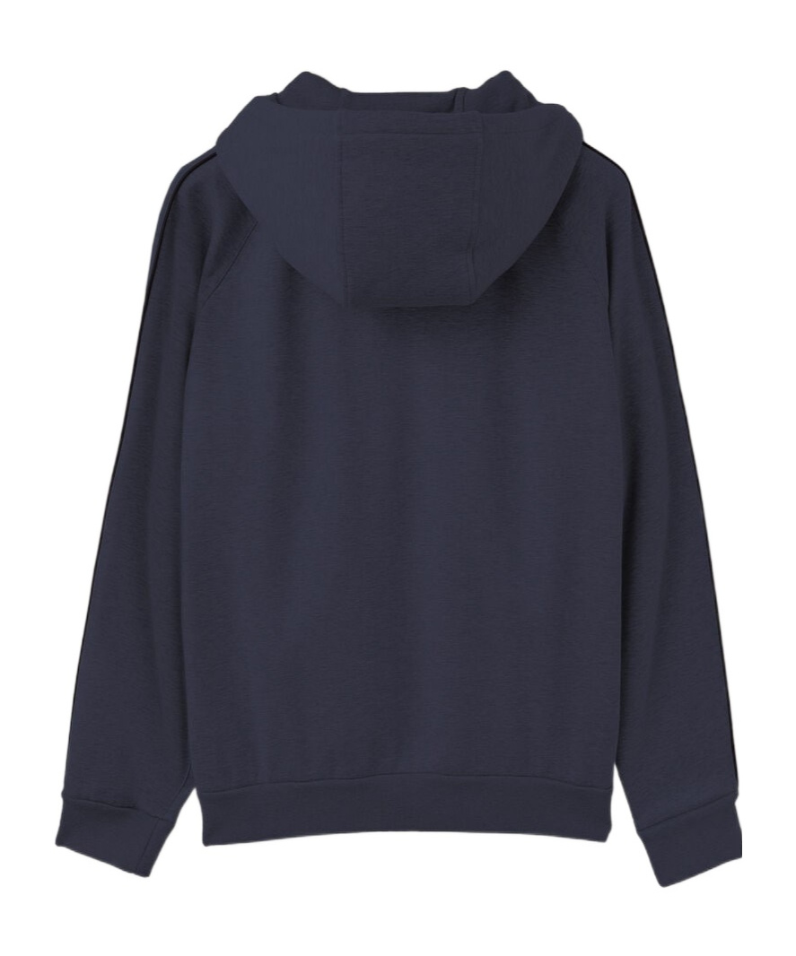 Loro Piana Zippered Pilot Jacket In Graphite Blue