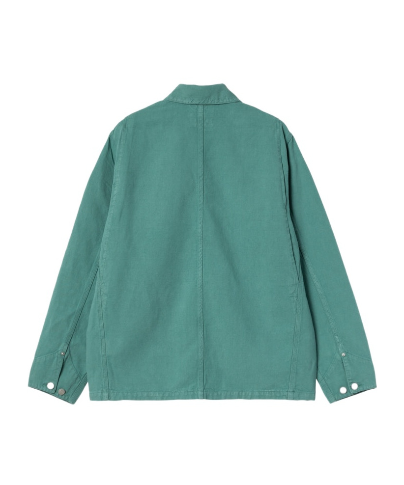 Carhartt Button-fastening Patch-pocket Shirt Jacket In Green