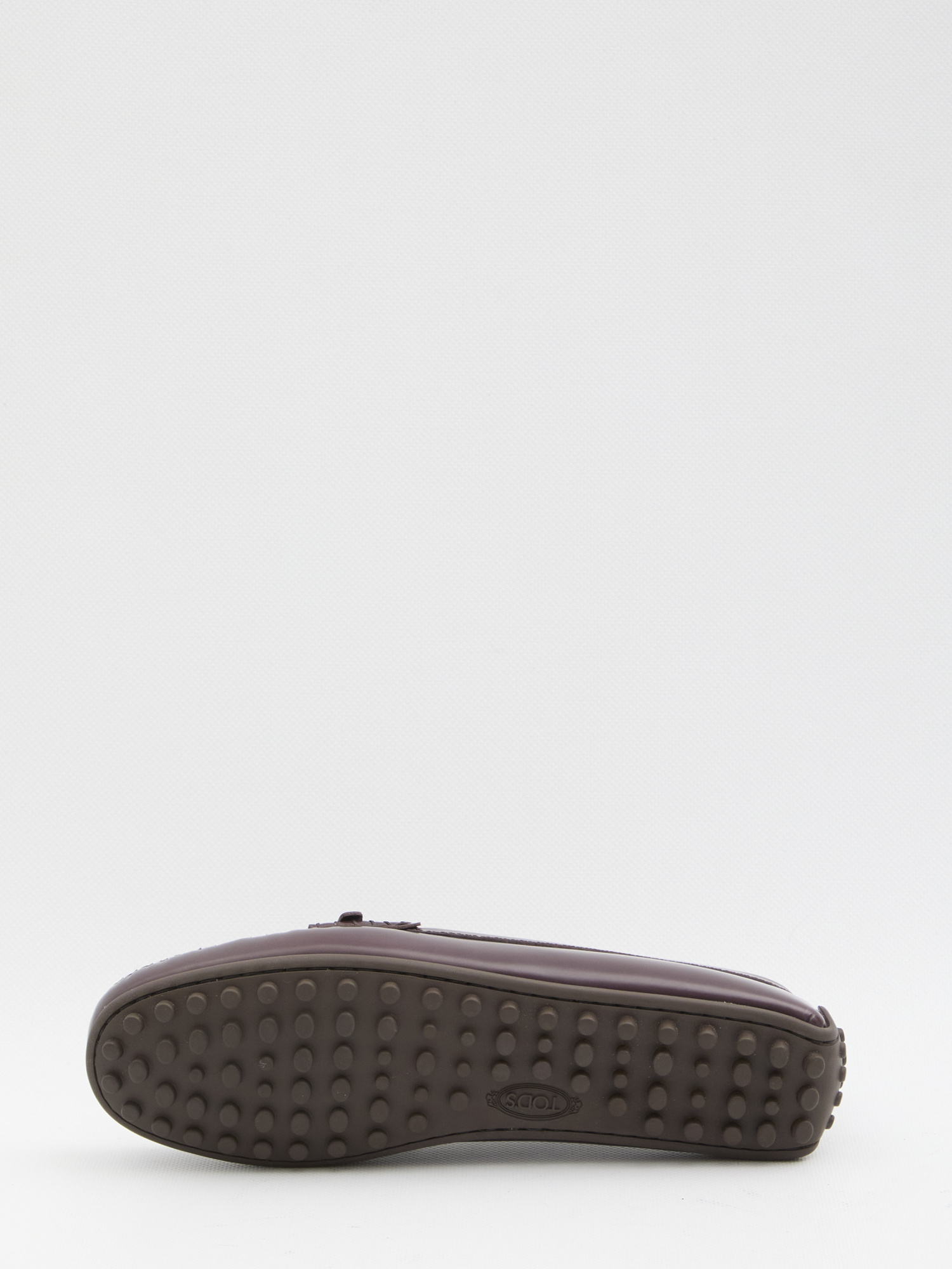 Tod's Logo Plaque Buckle Loafers In Black