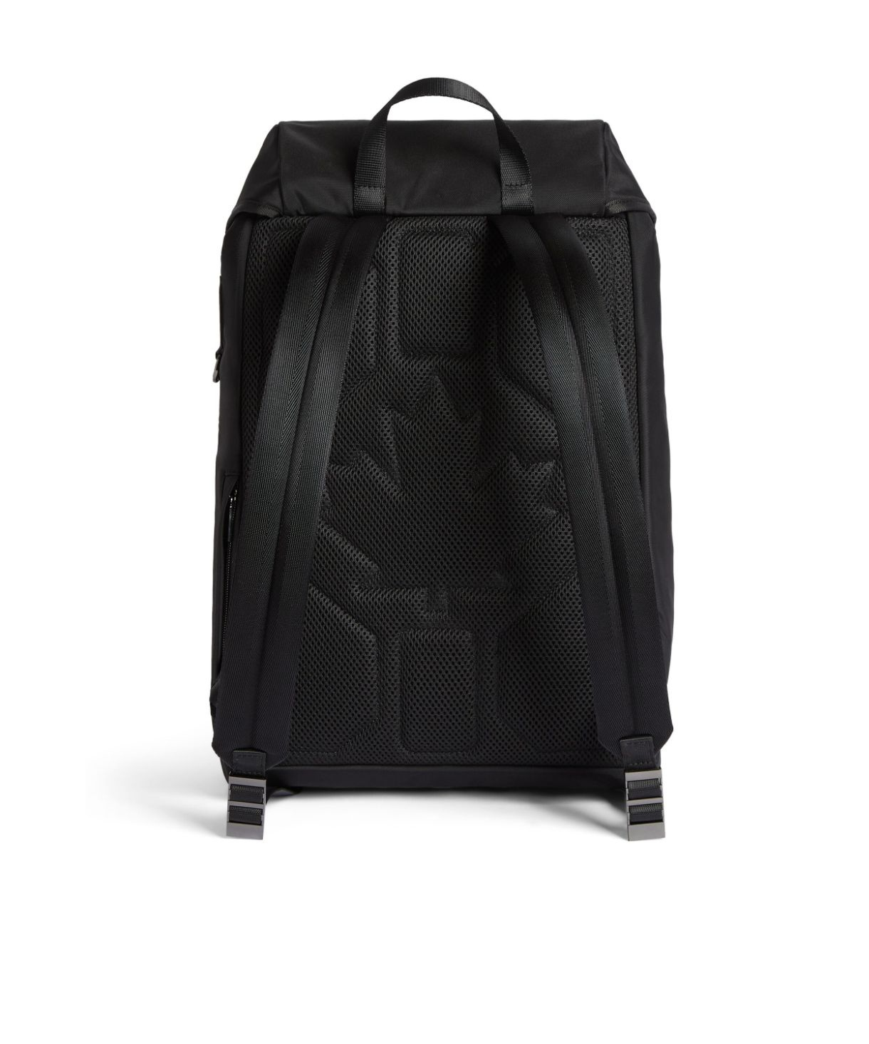 Dsquared2 Zip Pocket Strap Handle Shoulder Front Hardware In Black