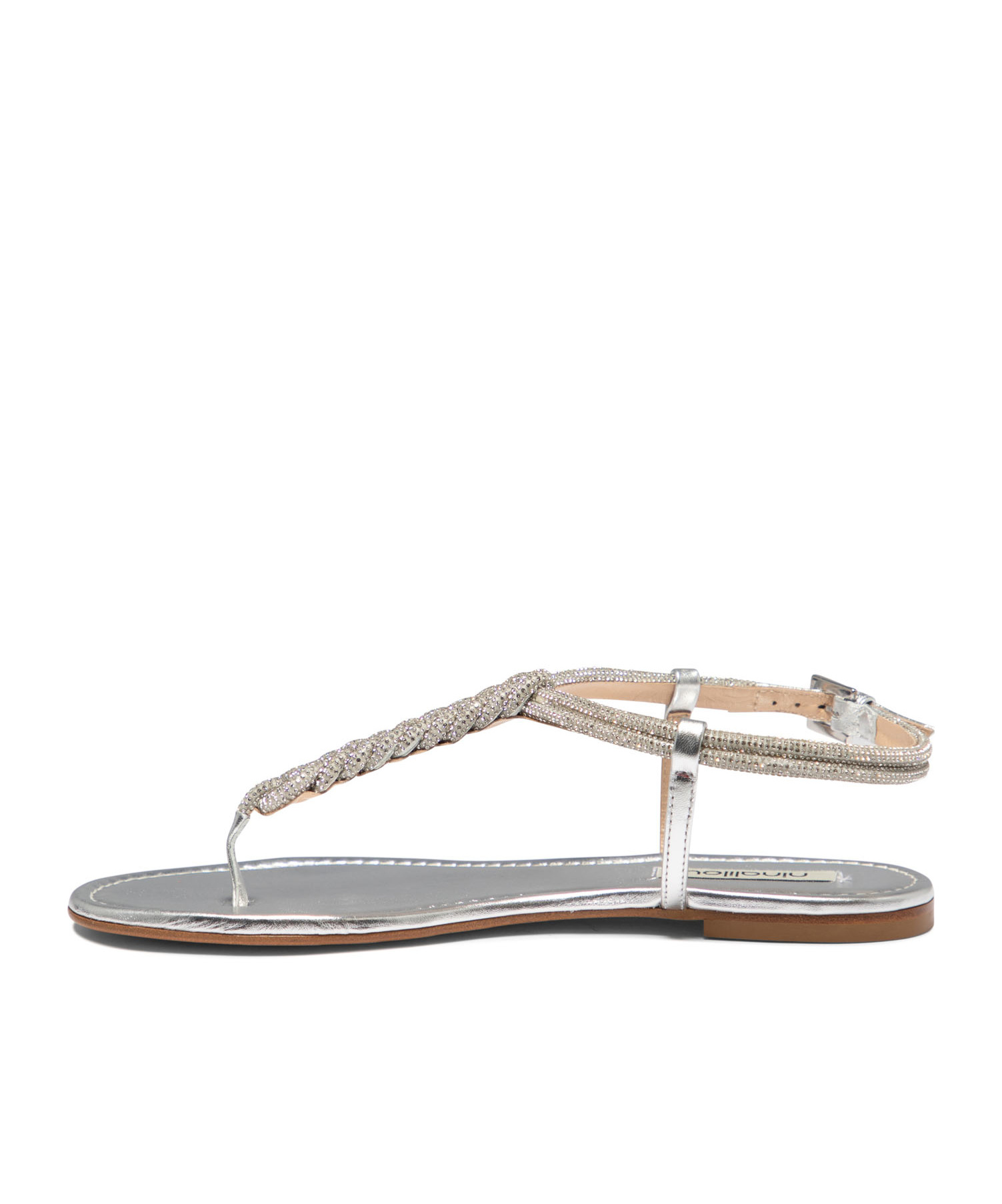 Shop Ninalilou Elisa 111 Sandals In Gray