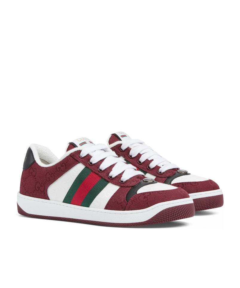 GUCCI SCREENER SERIES OF LOW-CUT SKATE SHOES