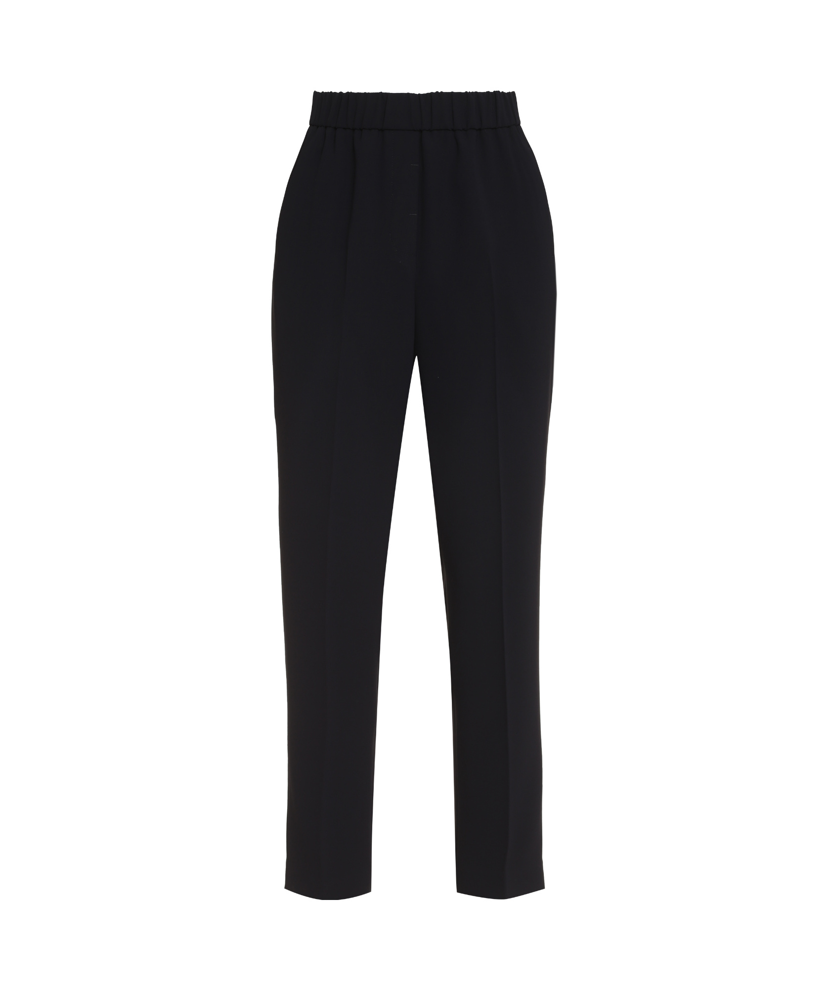 Peserico Cropped Pants In Blue