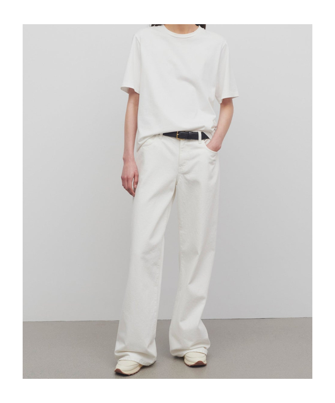 The Row Eglitta Jeans In White