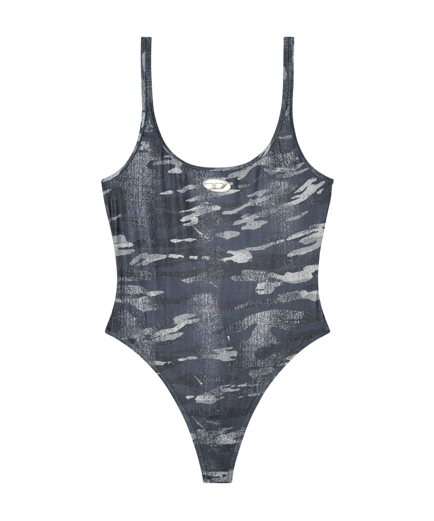 Diesel Ut-body-utlt Swimsuit In Gray