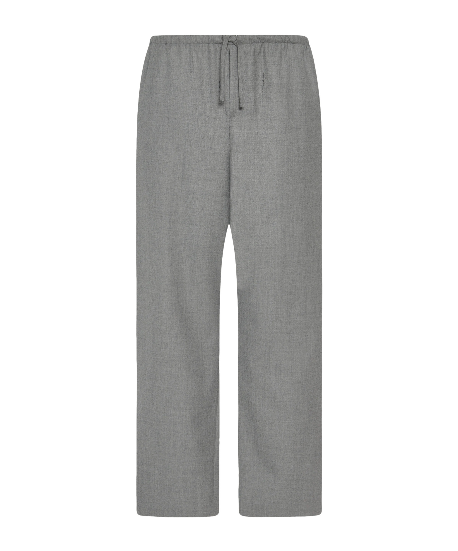The Row Xon Pant In Virgin Wool In Gray