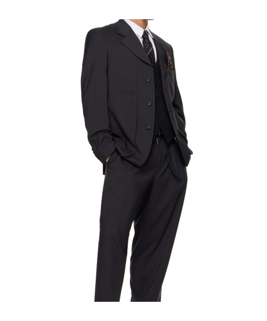 Comme Des Garçons Long-sleeved Suit Jacket