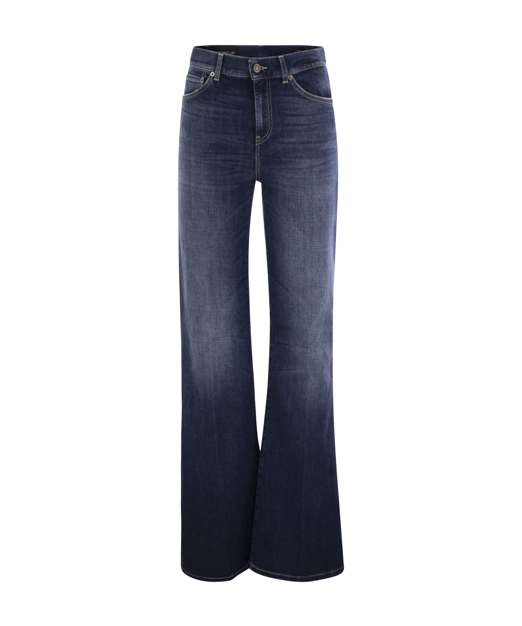Dondup Pantalone Amber Blu In Black