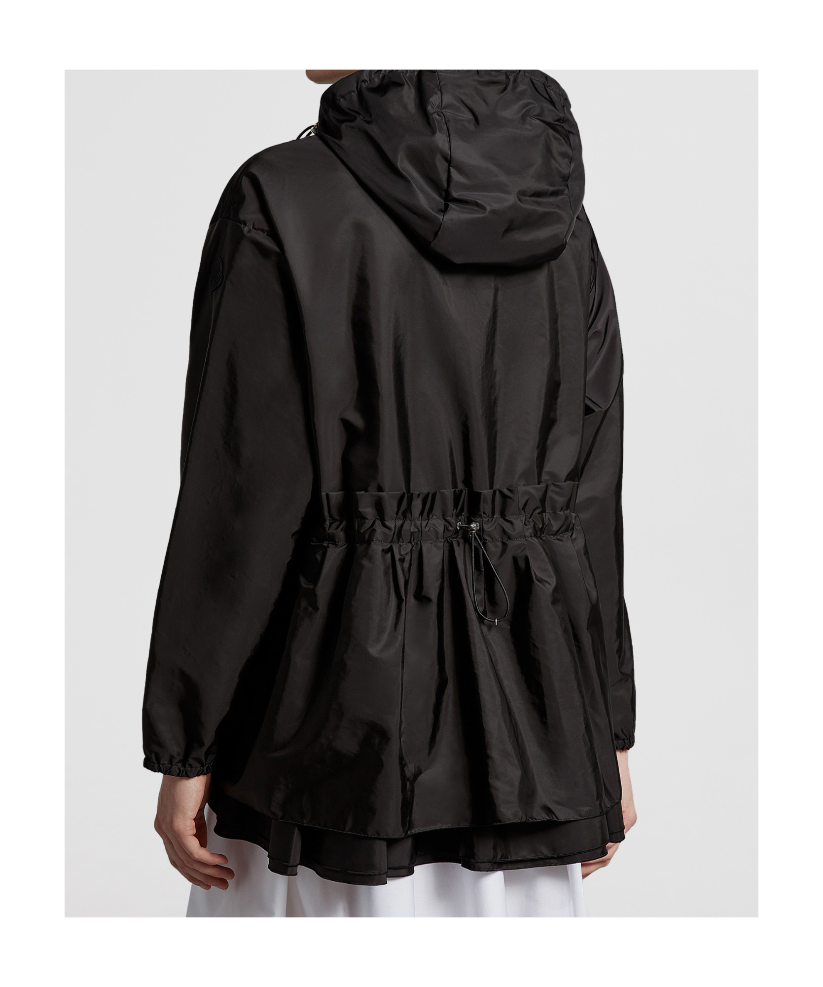 Shop Moncler Wete Hooded Jacket In Black