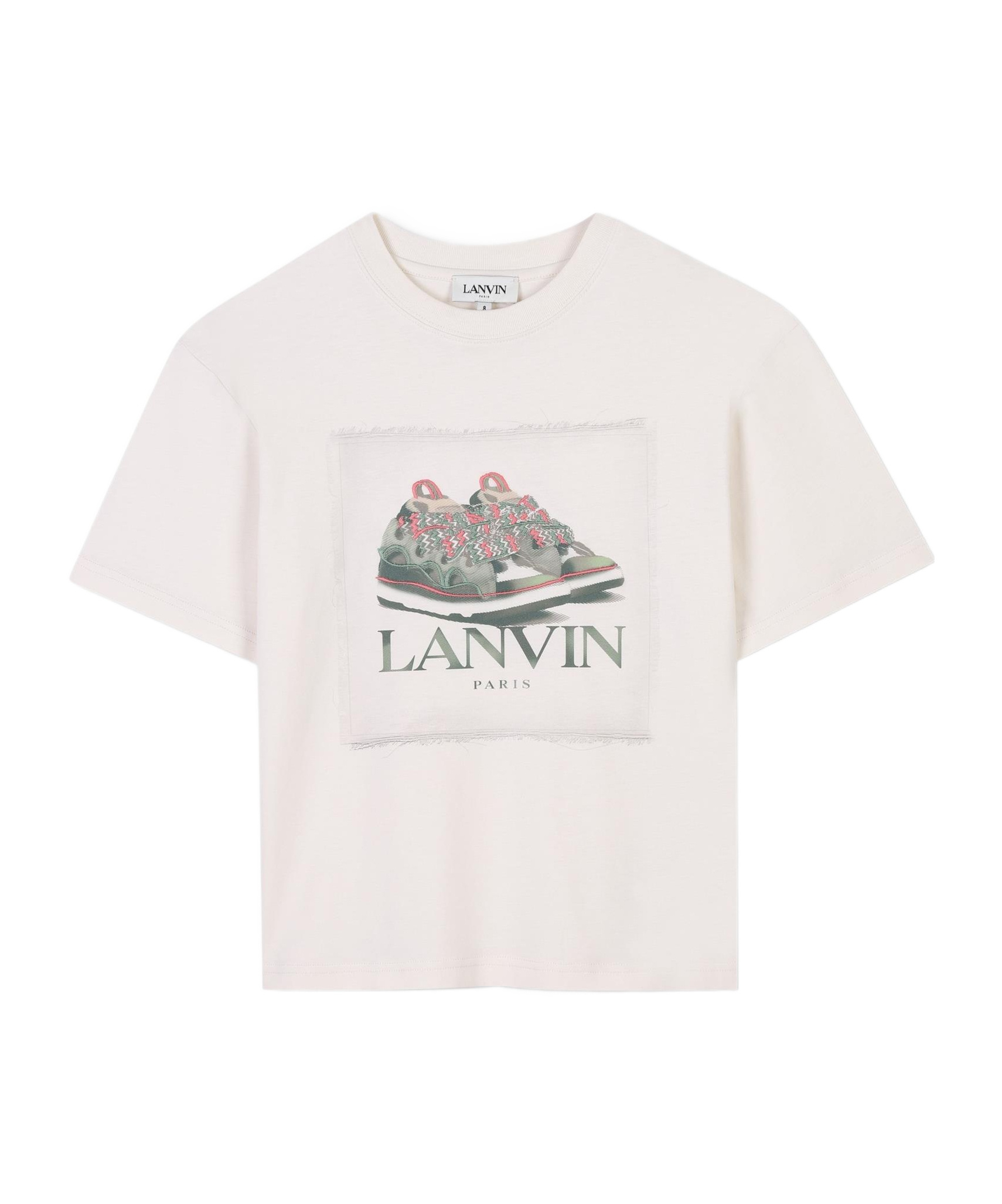 Lanvin Short-sleeved T-shirt In White
