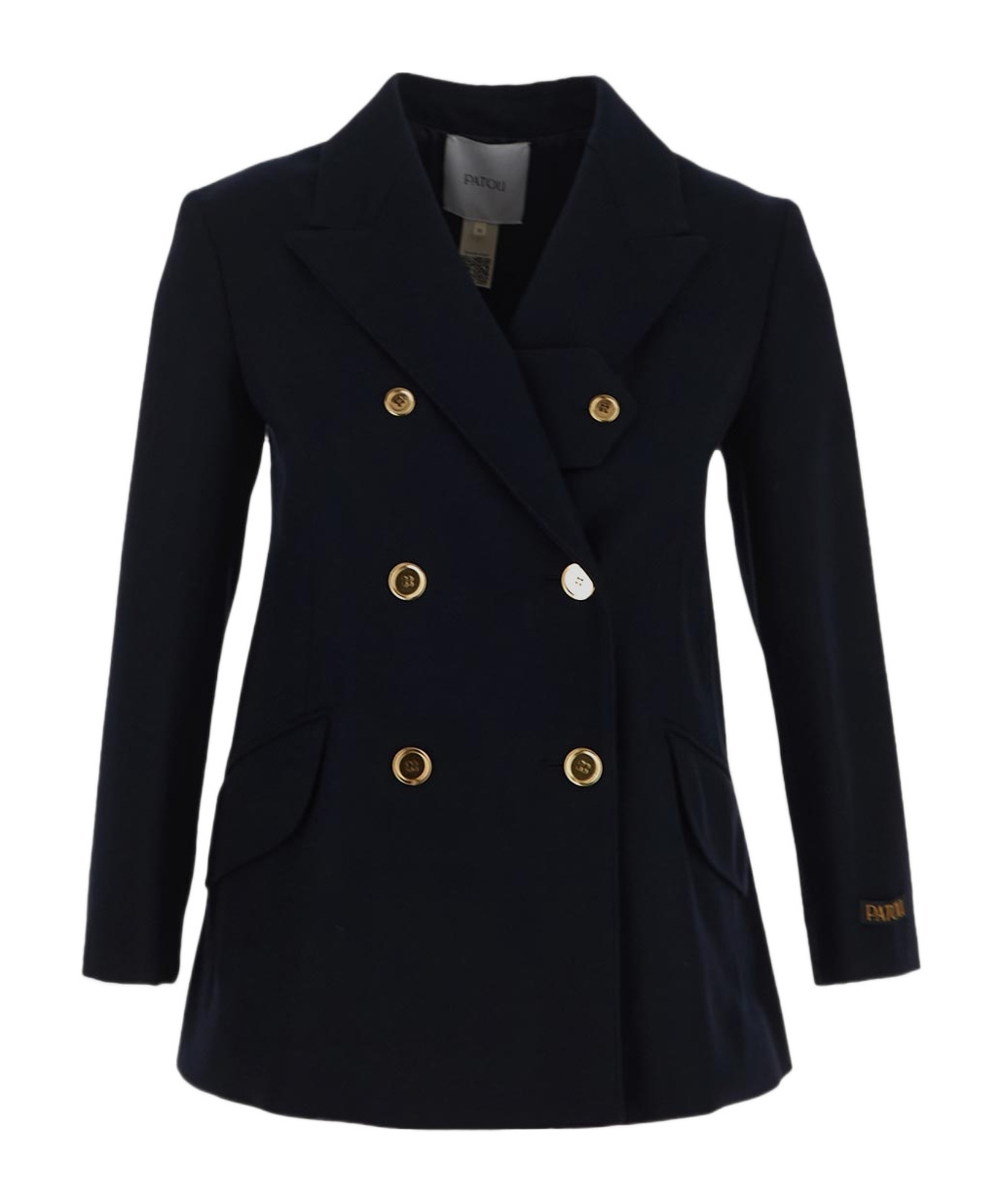 Shop Patou Iconic Blazer In Black