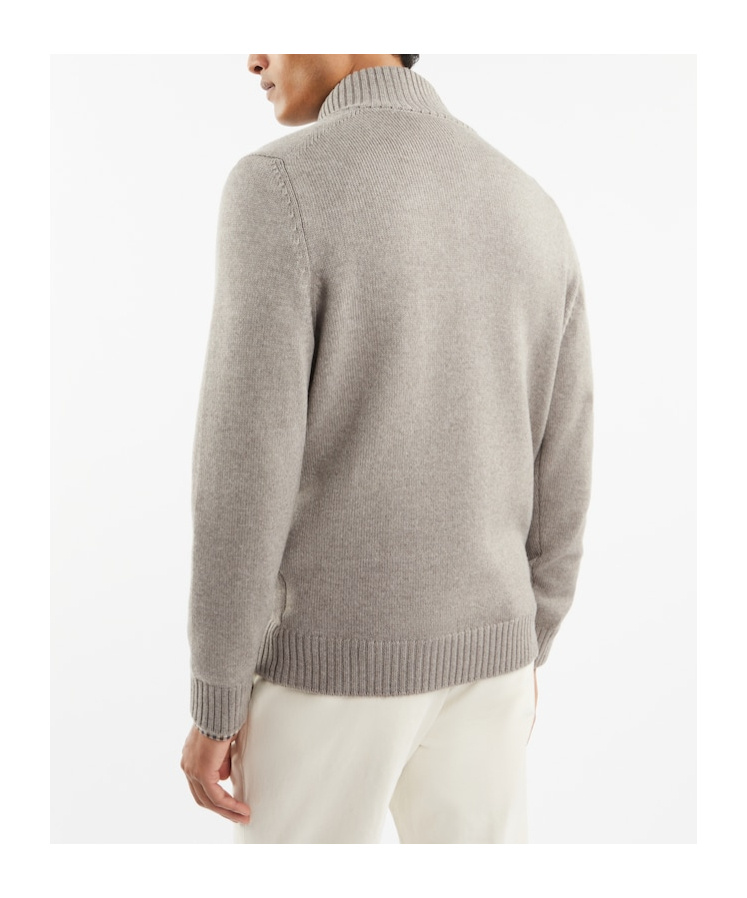 Fay Turtleneck Sweater In Nude
