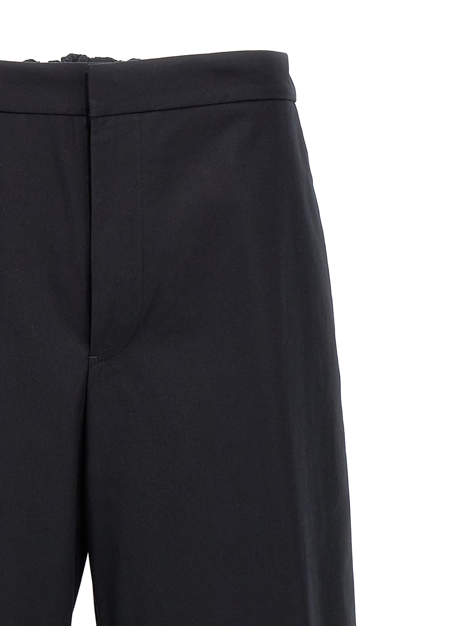 Jil Sander Straight-leg Tailored Pants In Black