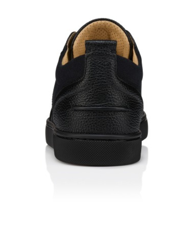 Christian Louboutin Retero Full-grain Leather-trimmed Canvas Sneakers