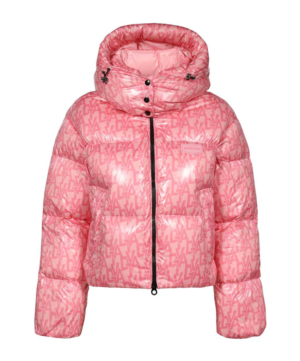 Duvetica Short Down Jacket In Pink