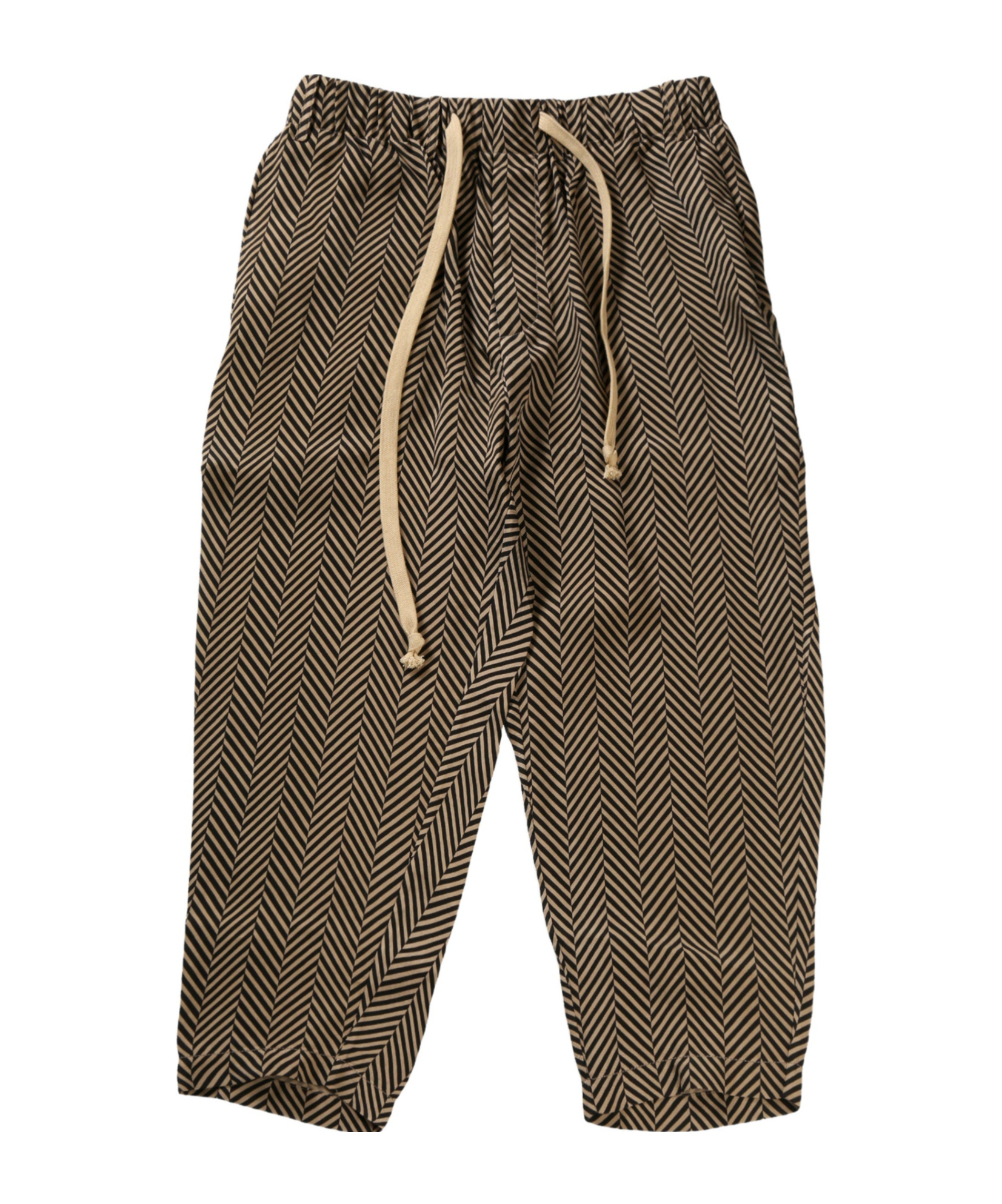 Uma Wang Drawstring Casual Pants In Brown